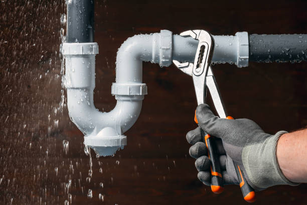 Professional Water Line Repair technician working in Aurora, MN